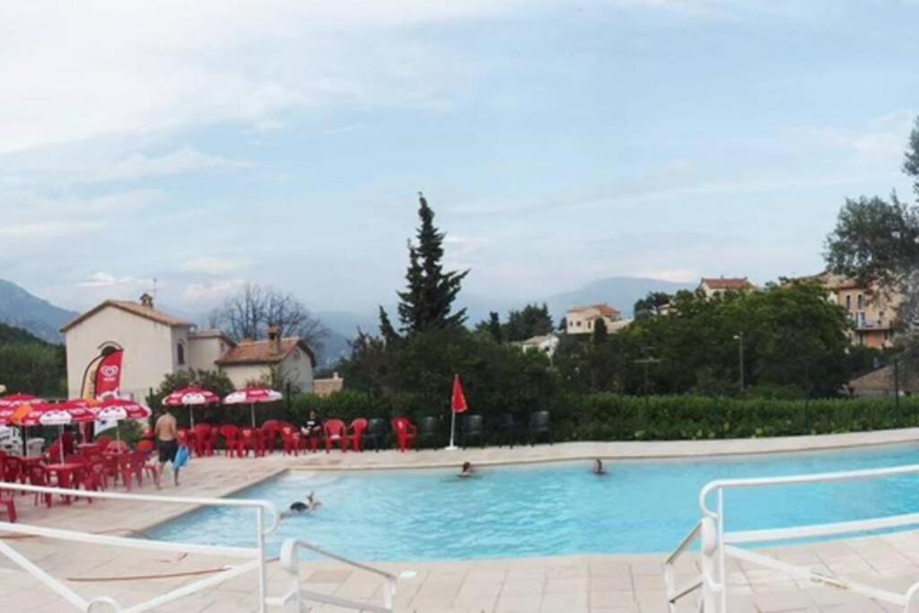 Joli Studio Entre Mer Et Montagne Proche De Nice Bouyon Exteriör bild
